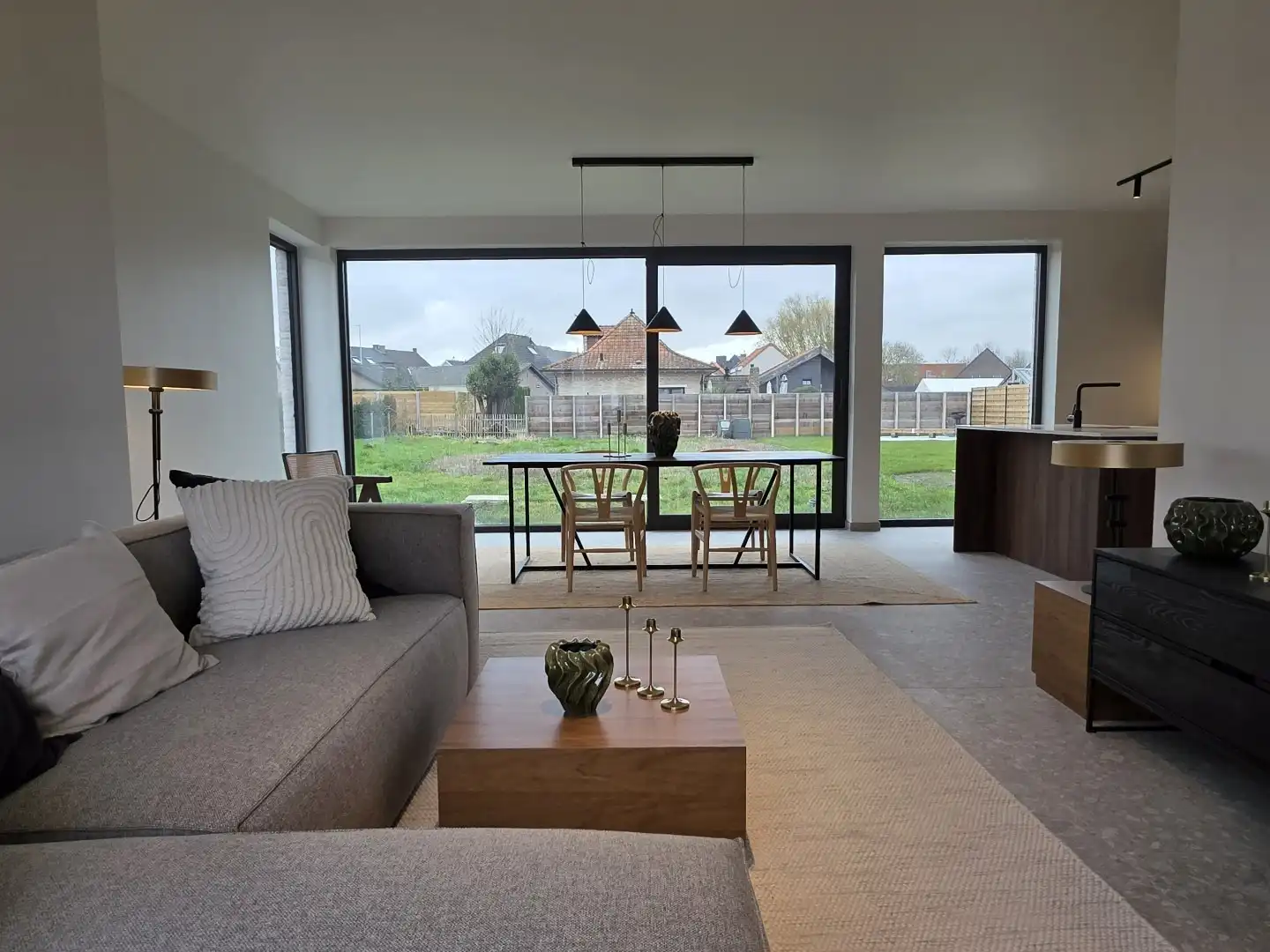 Nieuwbouwwoning E-peil 5 met grote tuin, gelegen in het woonproject Lijstergalm in Kuurne. foto 4