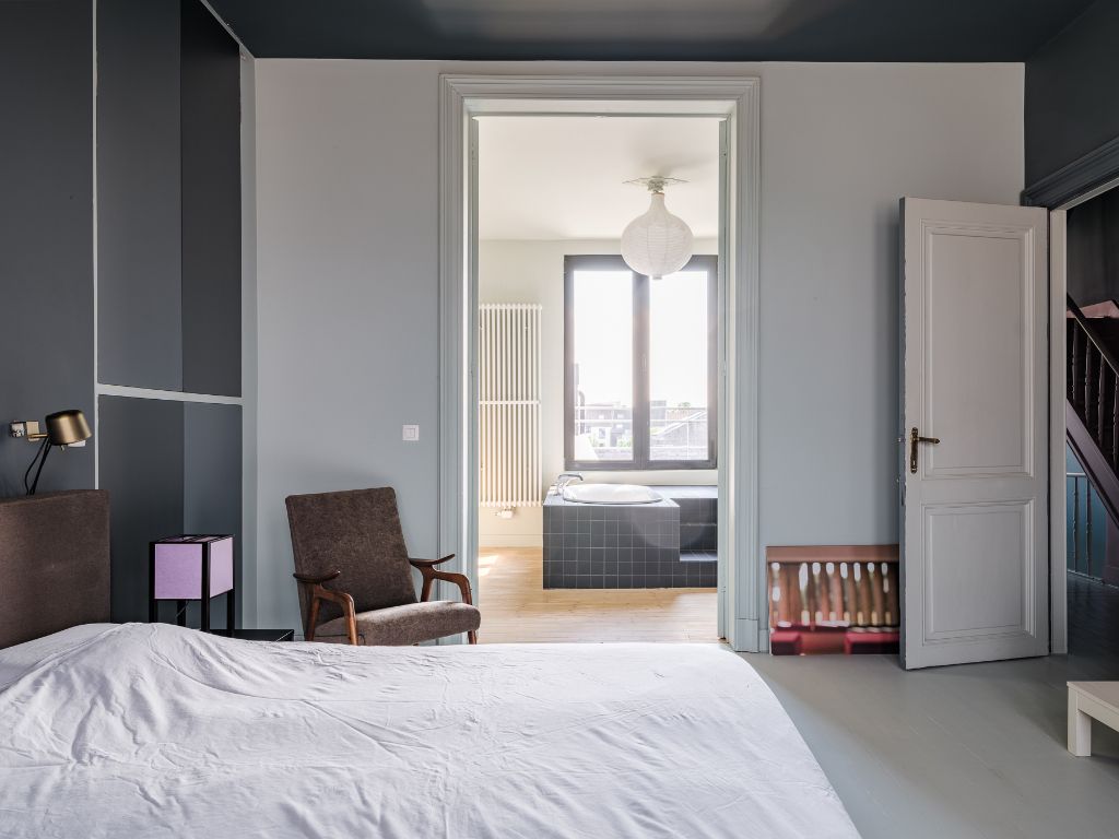 Bijzondere ‘Fin de siècle’ herenwoning, rustig gelegen nabij Dok-Noord. foto 12