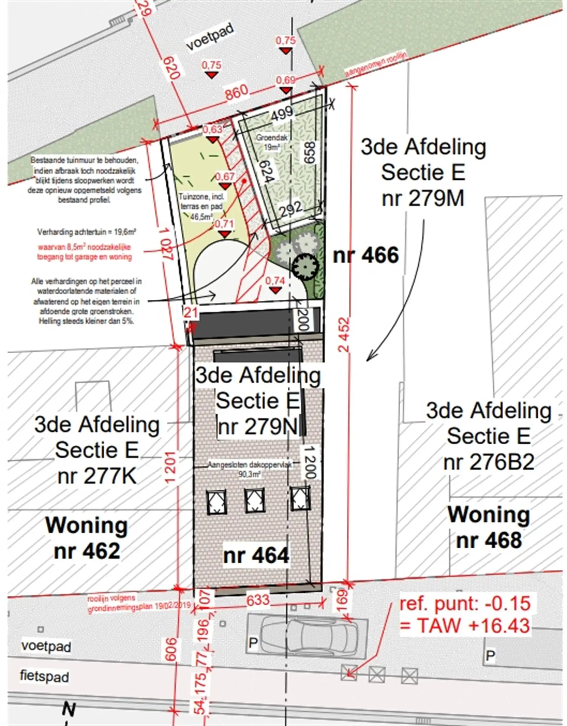 Bouwgrond met vergunde plannen op sterke ligging te Aalst foto 6