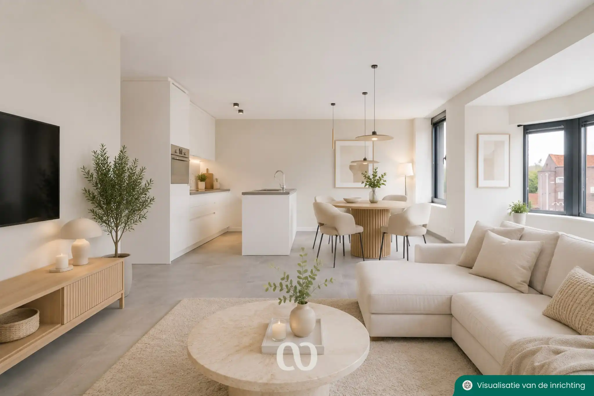 Nieuwbouwappartement met terras, staanplaats en berging in Nederename foto 3