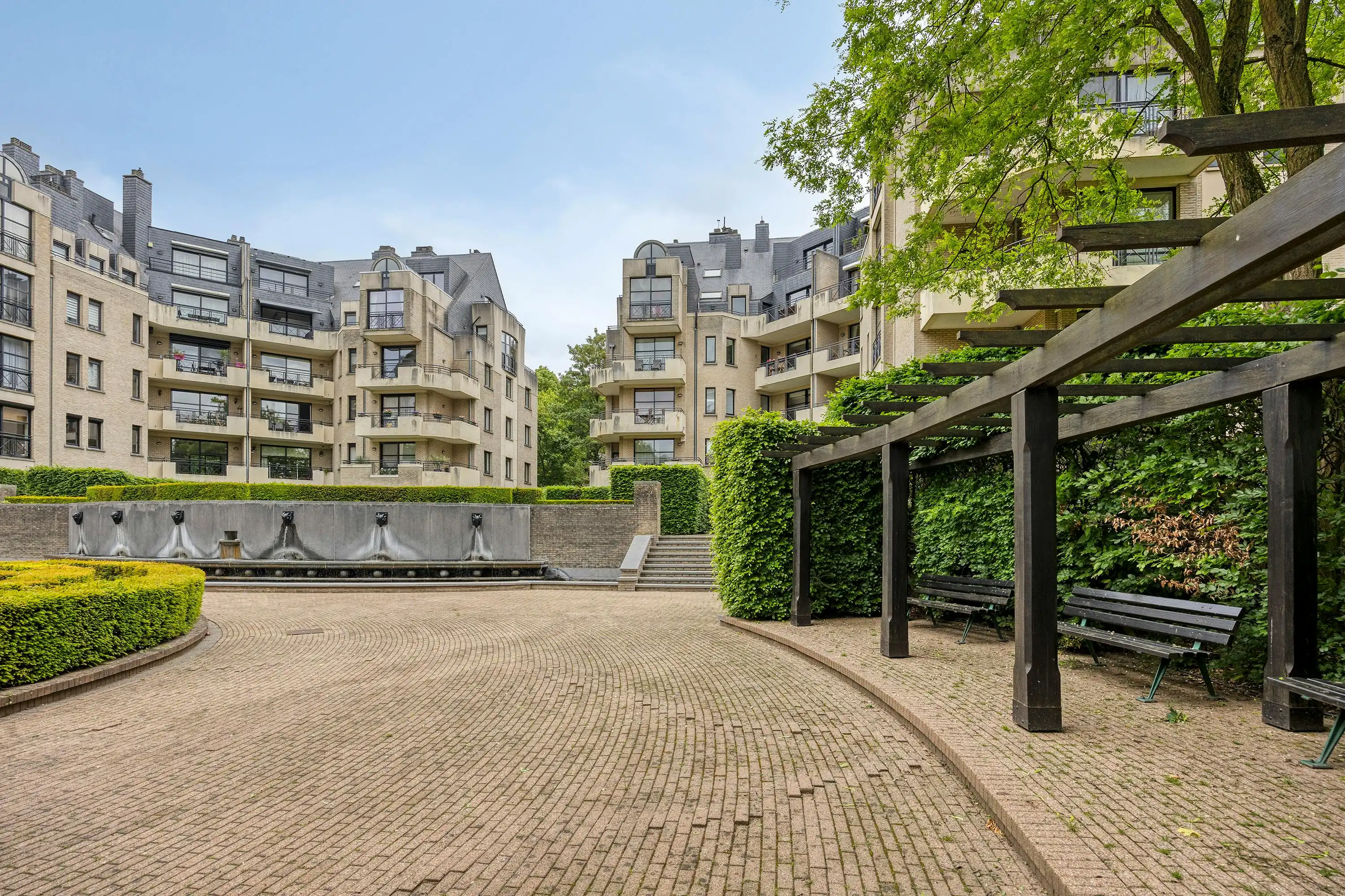 Appartement 2 slaapkamers in woonpark te Ukkel foto 30