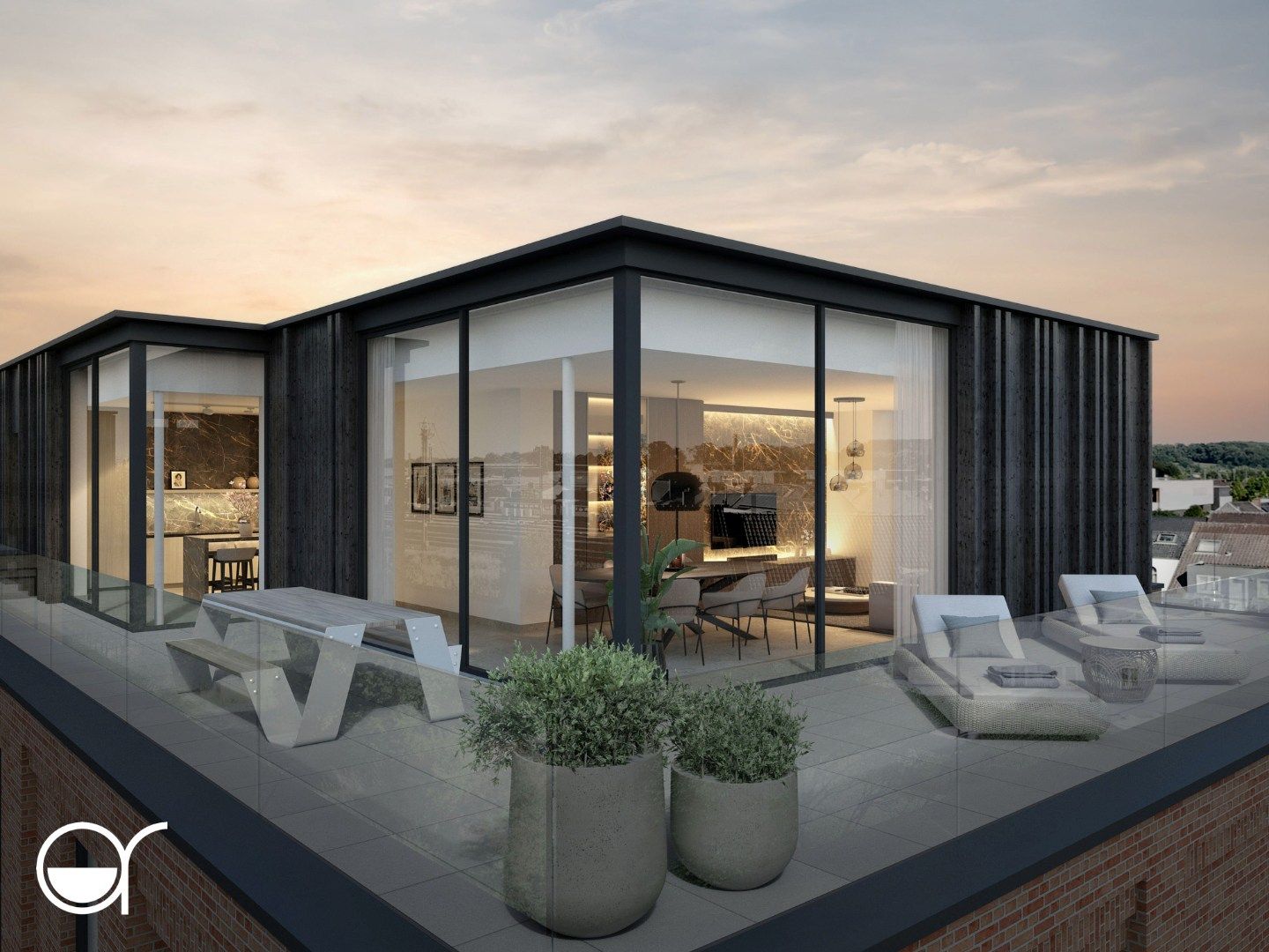 Penthouse te koop Broekstraat 108 - - 9700 Oudenaarde