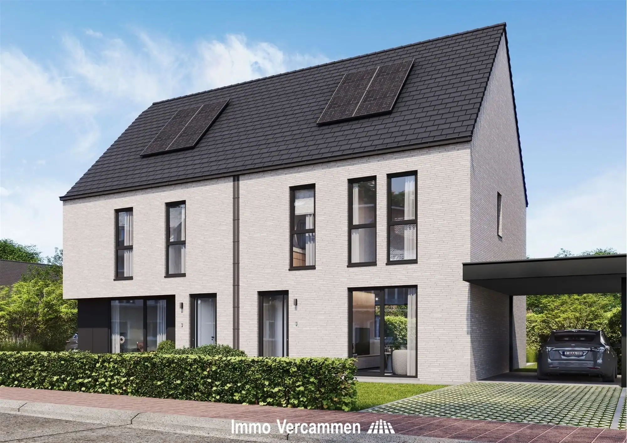 Kwalitatief afgewerkte, halfopen bebouwing te Putte foto 2