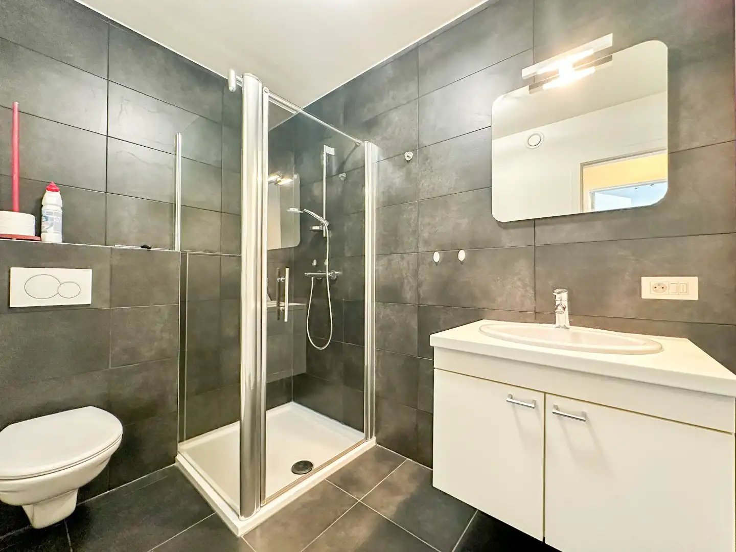 Instapklaar energiezuinig appartement hartje Eernegem, met zonnig terras, topligging. foto 12