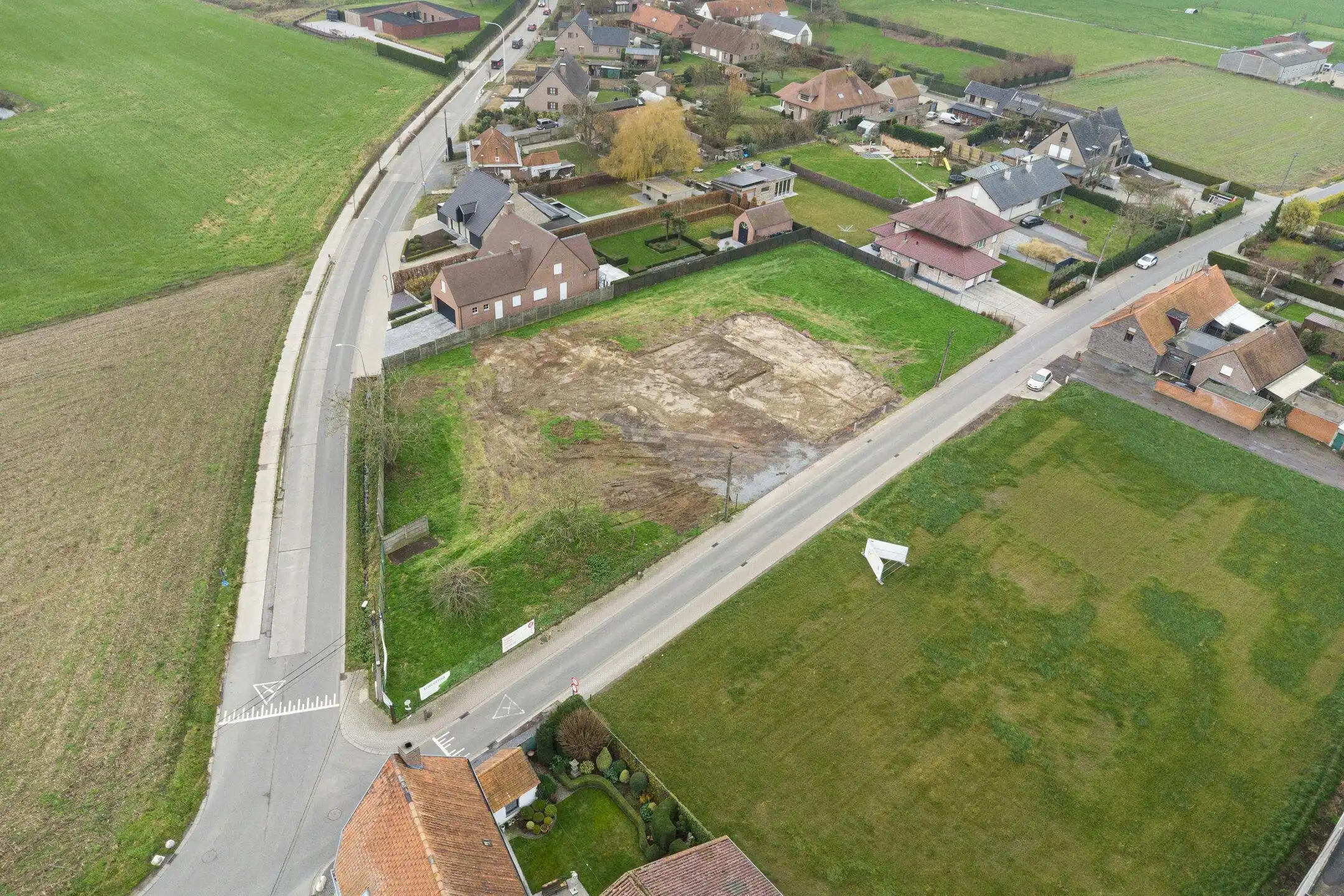 Mooi stuk bouwgrond op deze landelijke ligging in Izegem foto 8