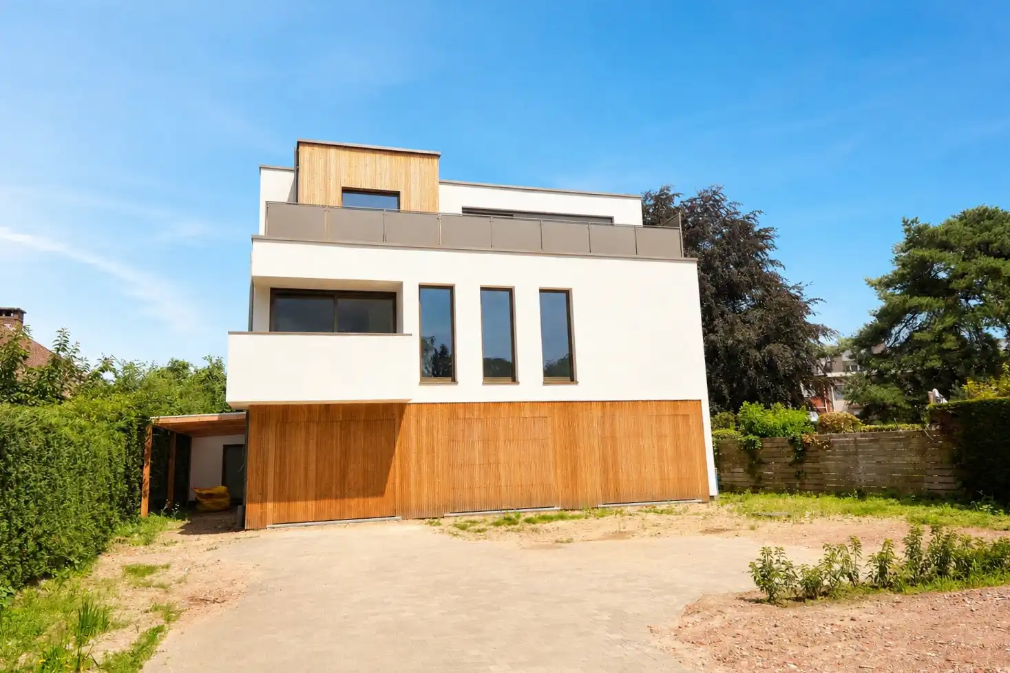 NIEUWBOUW APP. MET 2 SLK, TERRAS EN GARAGEBOX! foto {{pictureIndex}}