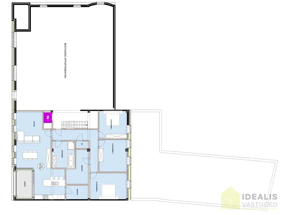 IDEALIS VASTGOED - OVERDRACHT AANDELEN PATRIMONIUMVENNOOTSCHAP MET IN HAAR ACTIEF MEERDERE ONROERENDE GOEDEREN GELEGEN TE STADSWAAG 3, STADSWAAG 5, STAD 1, STAD 3 en GROENSTRAAT 5, ALLEN IN HET CENTRUM VAN HAMONT (HAMONT-ACHEL)! – Geschikt voor zij die zoeken naar een interessante investering met verschillende mogelijkheden waaronder een vernieuwbouw bestaande uit 10 appartementen. foto 11
