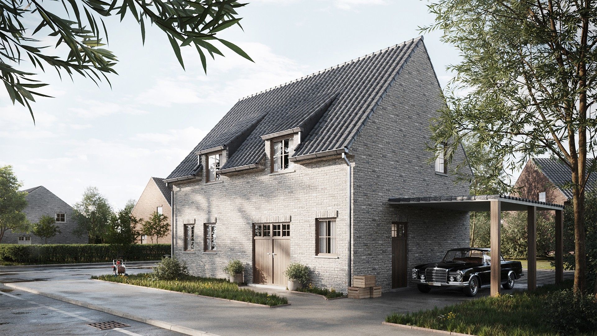 Leuke nieuwbouw woning te koop in de Vosseslag - De Haan. foto {{pictureIndex}}