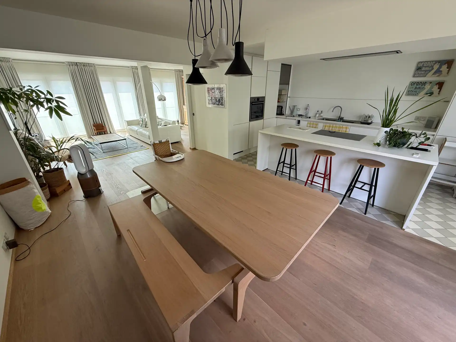 Duplex met 2 terrassen en tuin foto 2