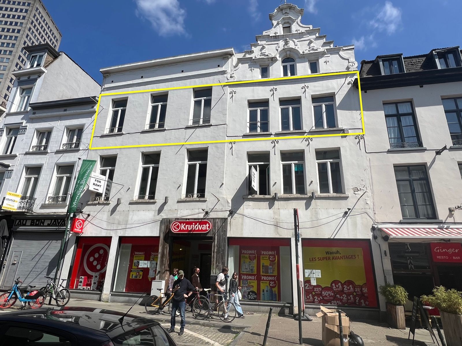 Kantoor te huur Hoogstraat 64 - 1000 Brussel