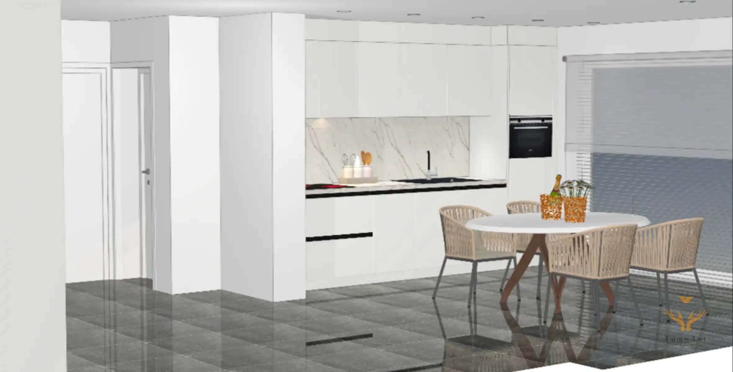 Luxueus, vernieuwd appartement met uniek zicht op Donkmeer foto 7