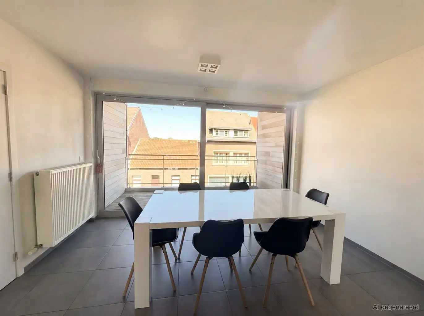 Ruim 1-slaapkamerappartement met 2 terrassen en autostaanplaats op een toplocatie in het centrum van Bree.  foto 4