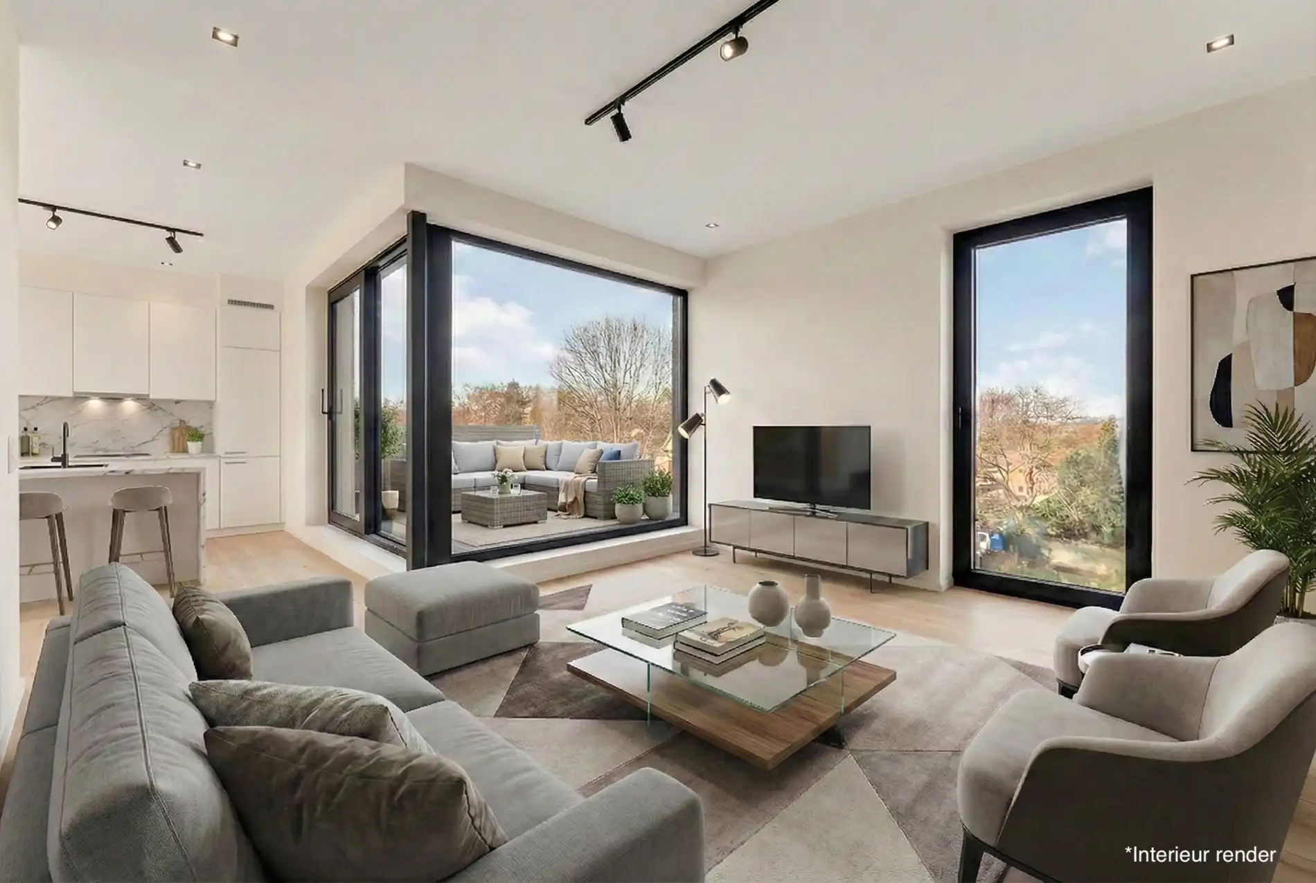 Ruim & Energiezuinig Nieuwbouwappartement met Groot Terras   foto {{pictureIndex}}