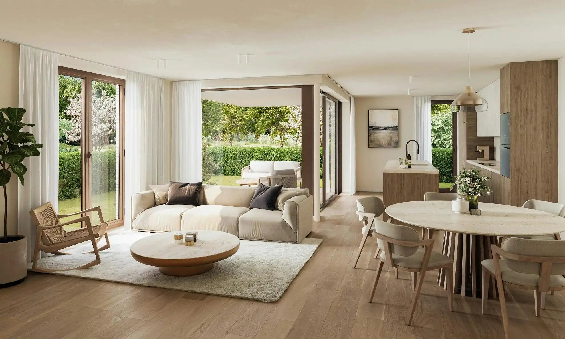 Nieubouwproject "Ode Leie" te koop in Zulte foto 6