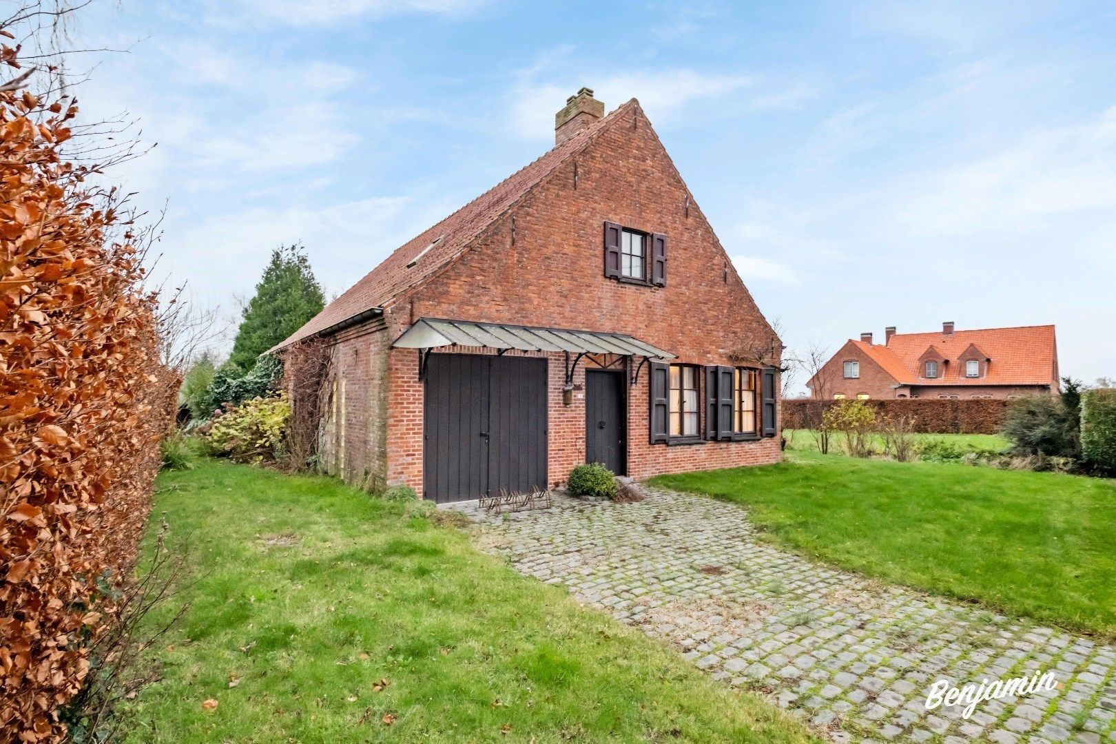 Hoofdfoto van de publicatie: Charmante alleenstaande woning met garage en tuin in het landelijke Slypskapelle