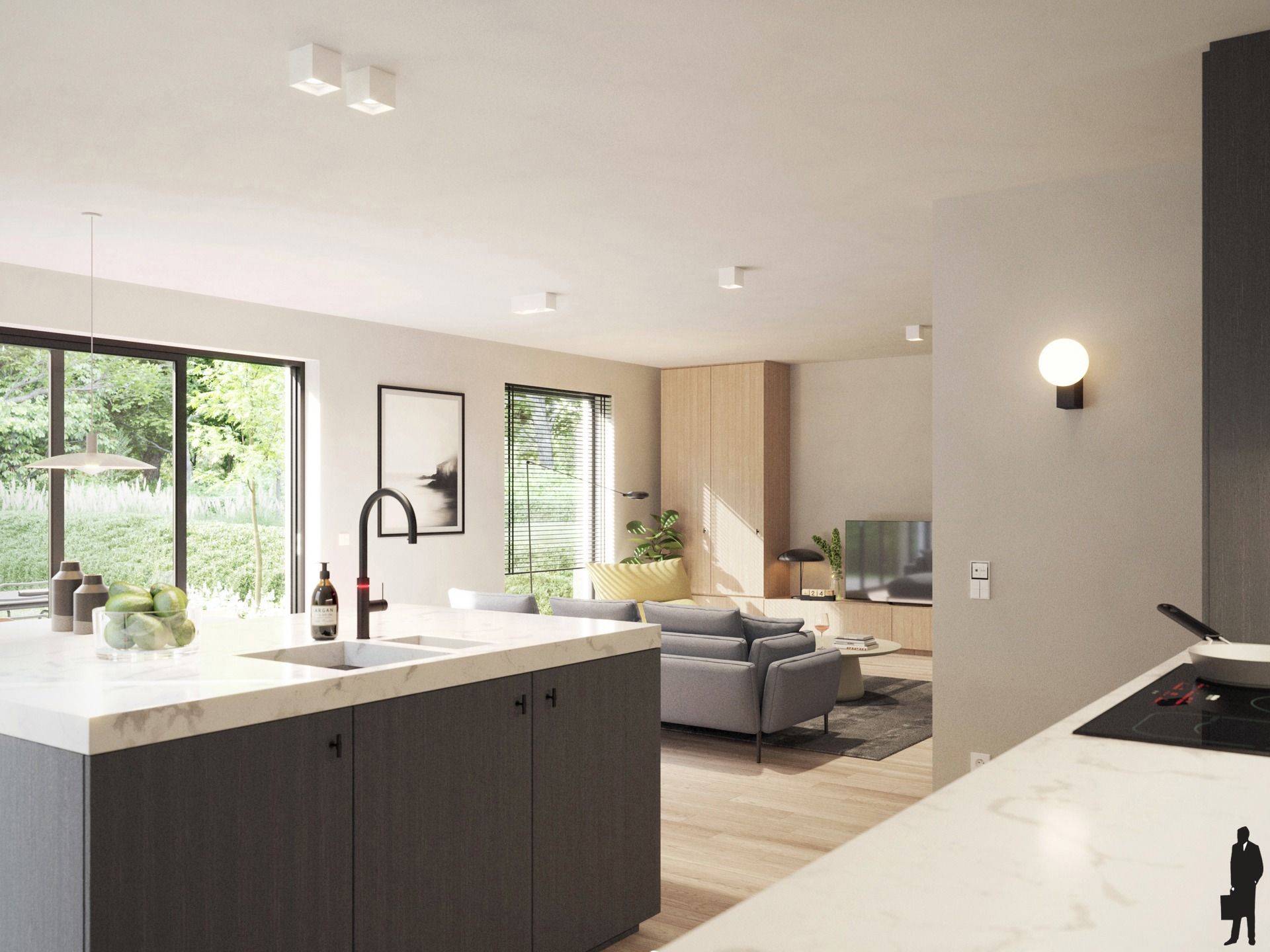 Een vrijstaande nieuwbouwwoning op ca. 537 m² grond foto 3