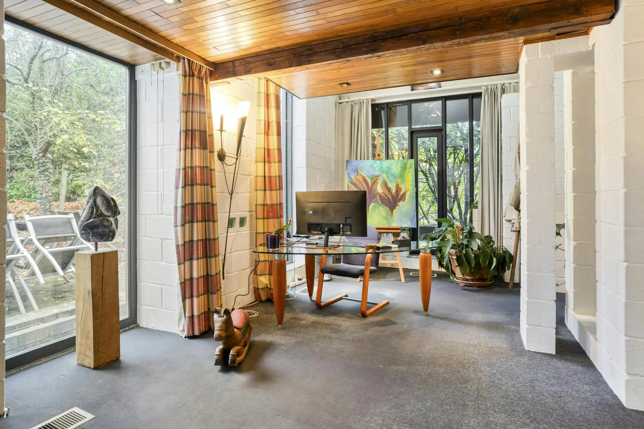 Vrijstaande architectuurwoning op 2.303m² in Schilde foto 19