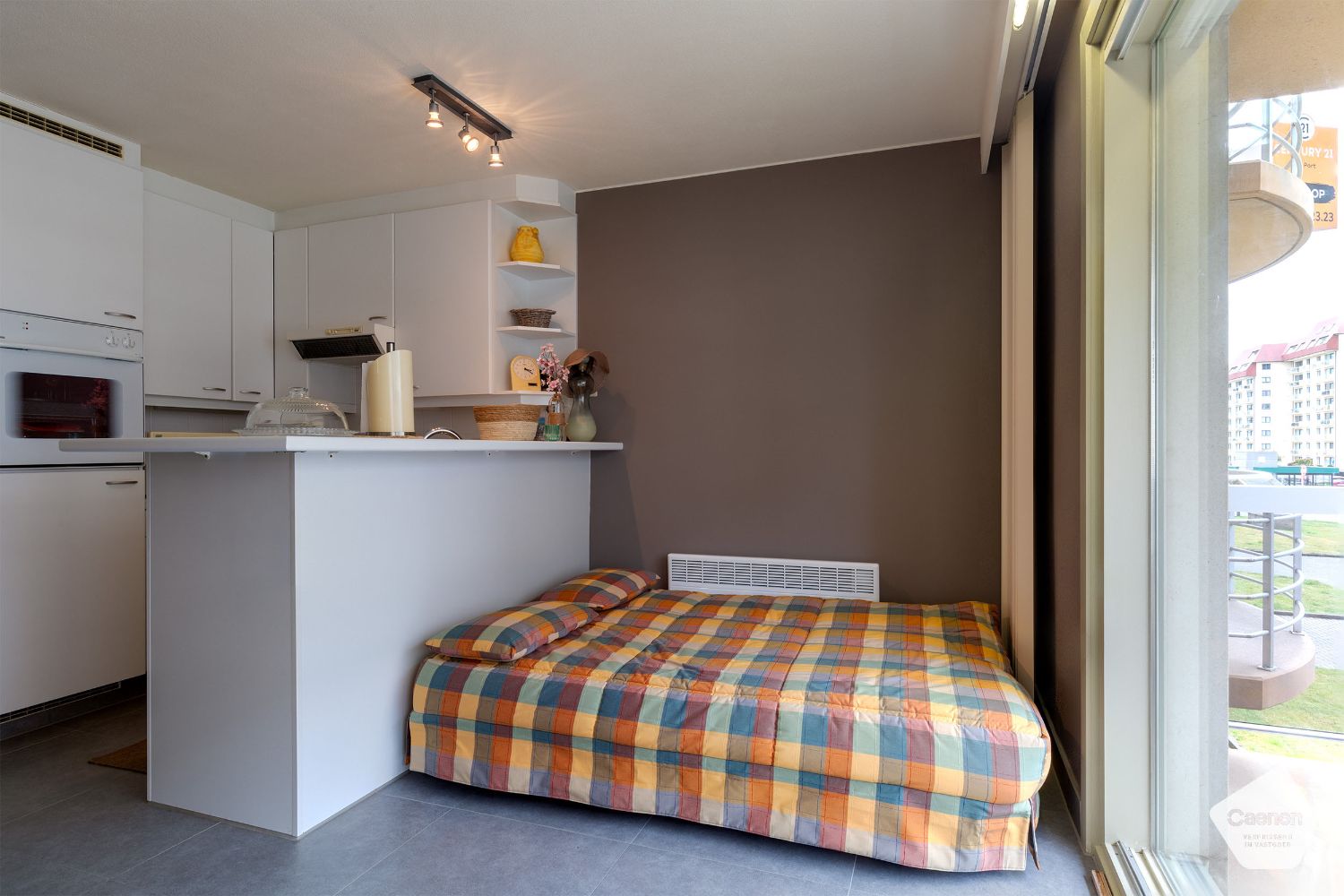 Instapklare studio met slaaphoek én ruim terras te Nieuwpoort foto 10