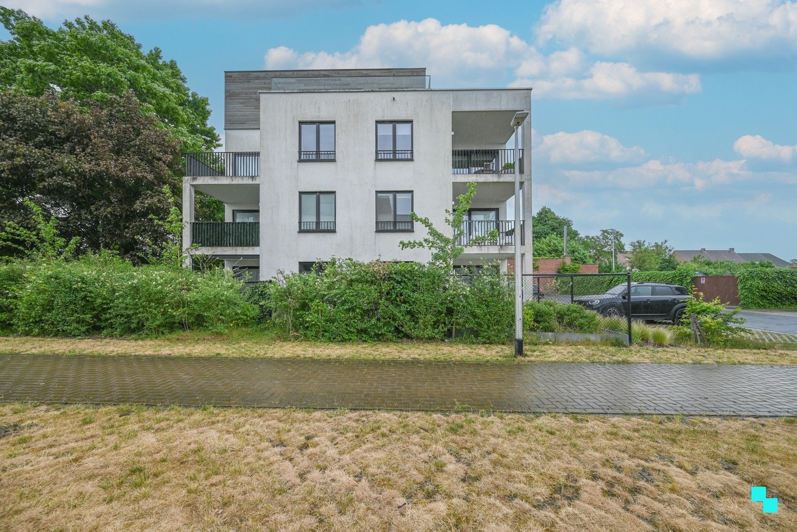 Energiezuinig tweeslaapkamer appartement met tuin te Izegem foto 30