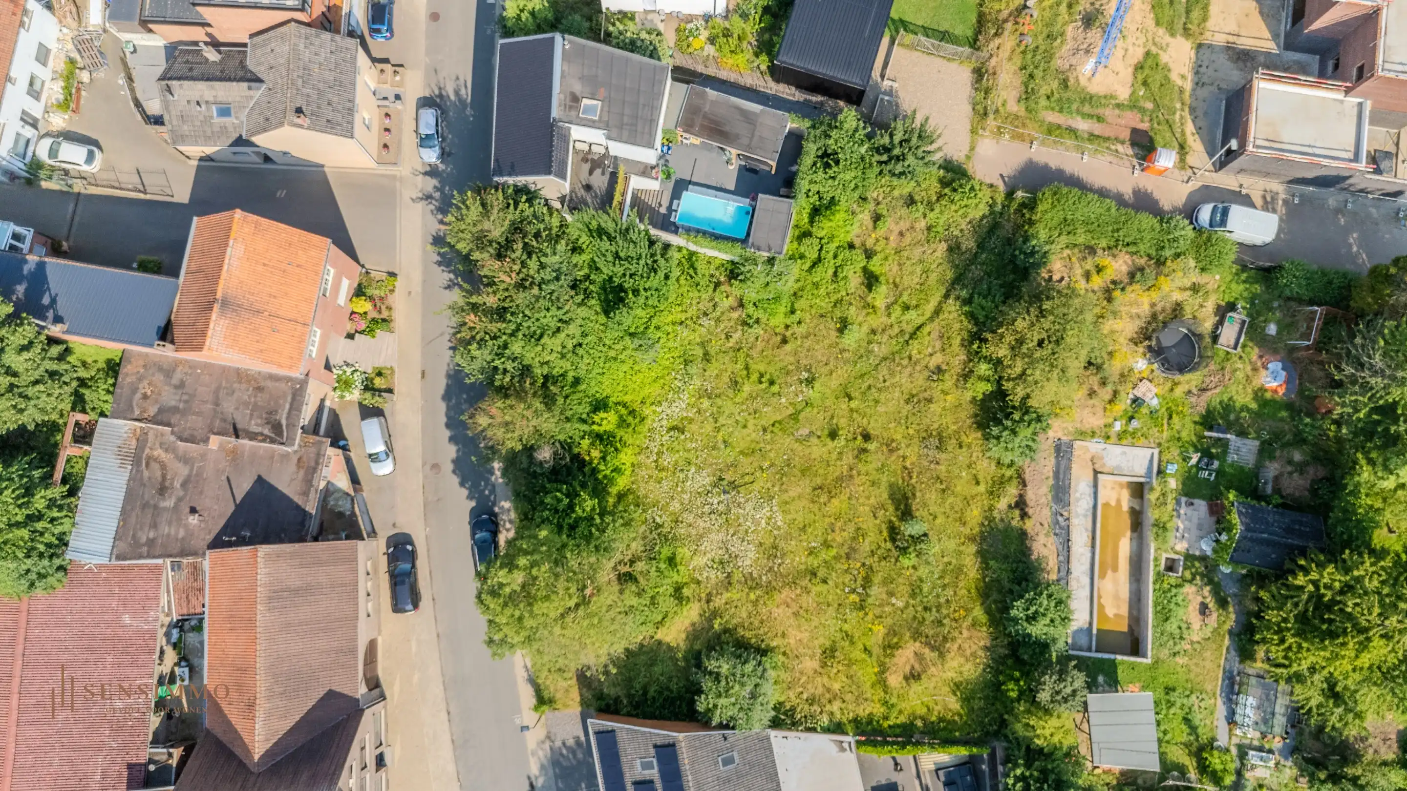 Projectgrond voor 3 moderne halfopen woningen in Vroenhoven (Riemst) foto 5