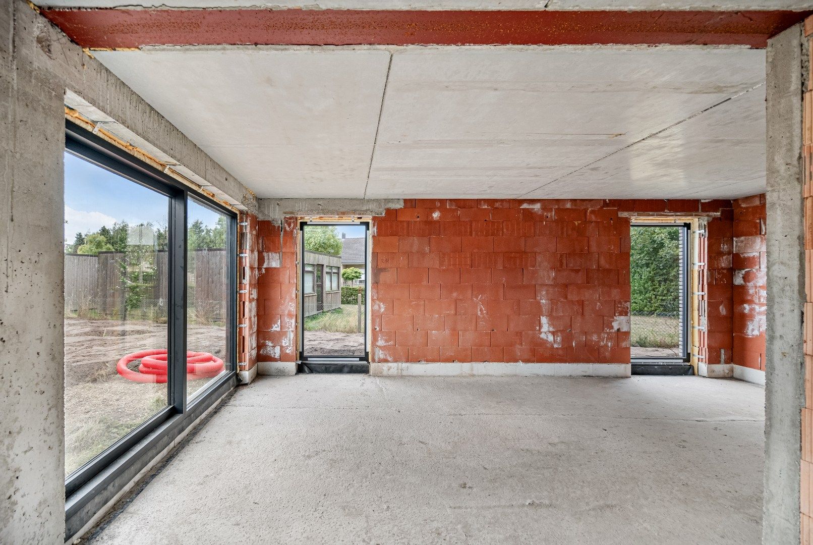 Nieuw halfopen BEN-woning in een doodlopende straat, aan een groenzone foto 11