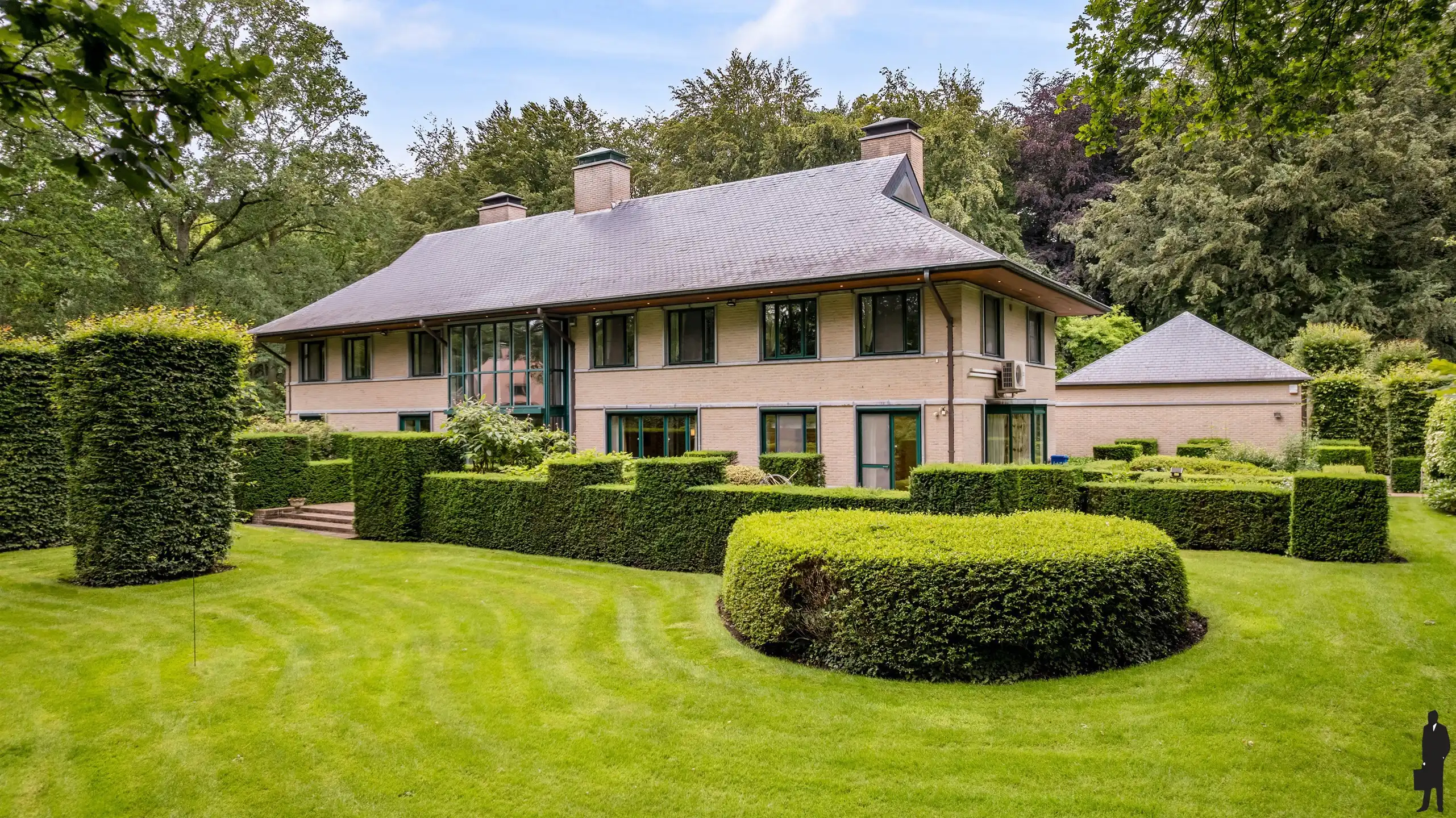Exclusieve villa met parktuin in Vriesdonk, op ca. 6.411 m² foto 3