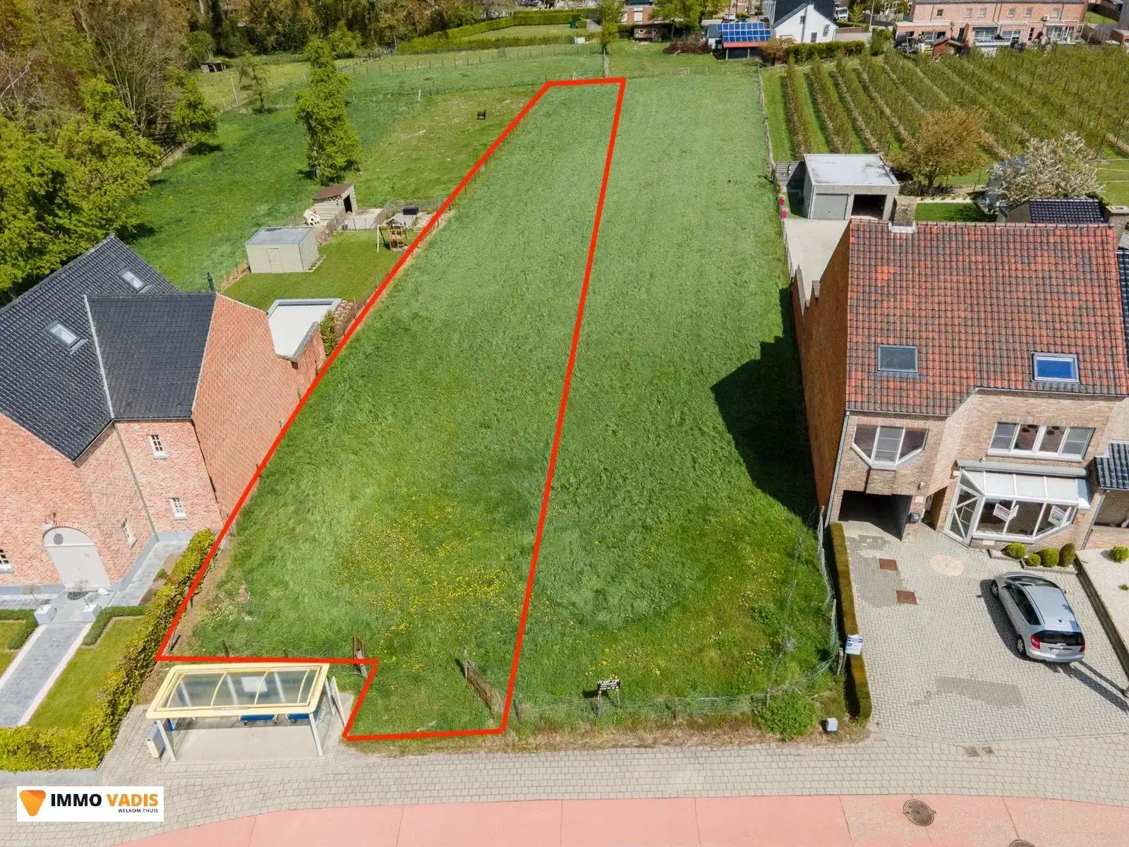 Bouwgrond voor een halfopen bebouwing foto 2