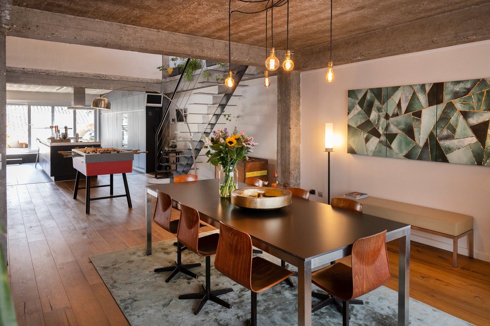 Prachtige loftwoning met terras en polyvalent gelijkvloers. foto 4