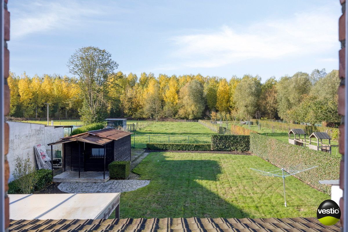 RUSTIG GELEGEN RUIME VRIJSTAANDE WONING MET GROTE TUIN OP 22A49CA TE HOESELT. foto 28