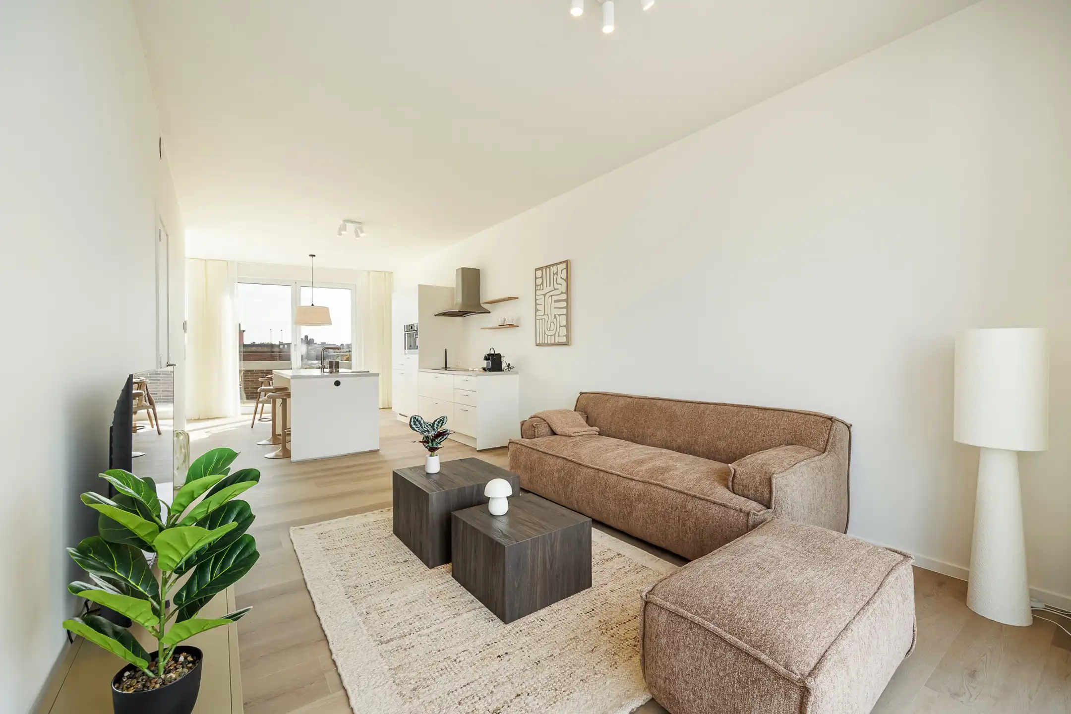 Luxueus gemeubeld penthouse met 2 zonnige terrassen foto 8