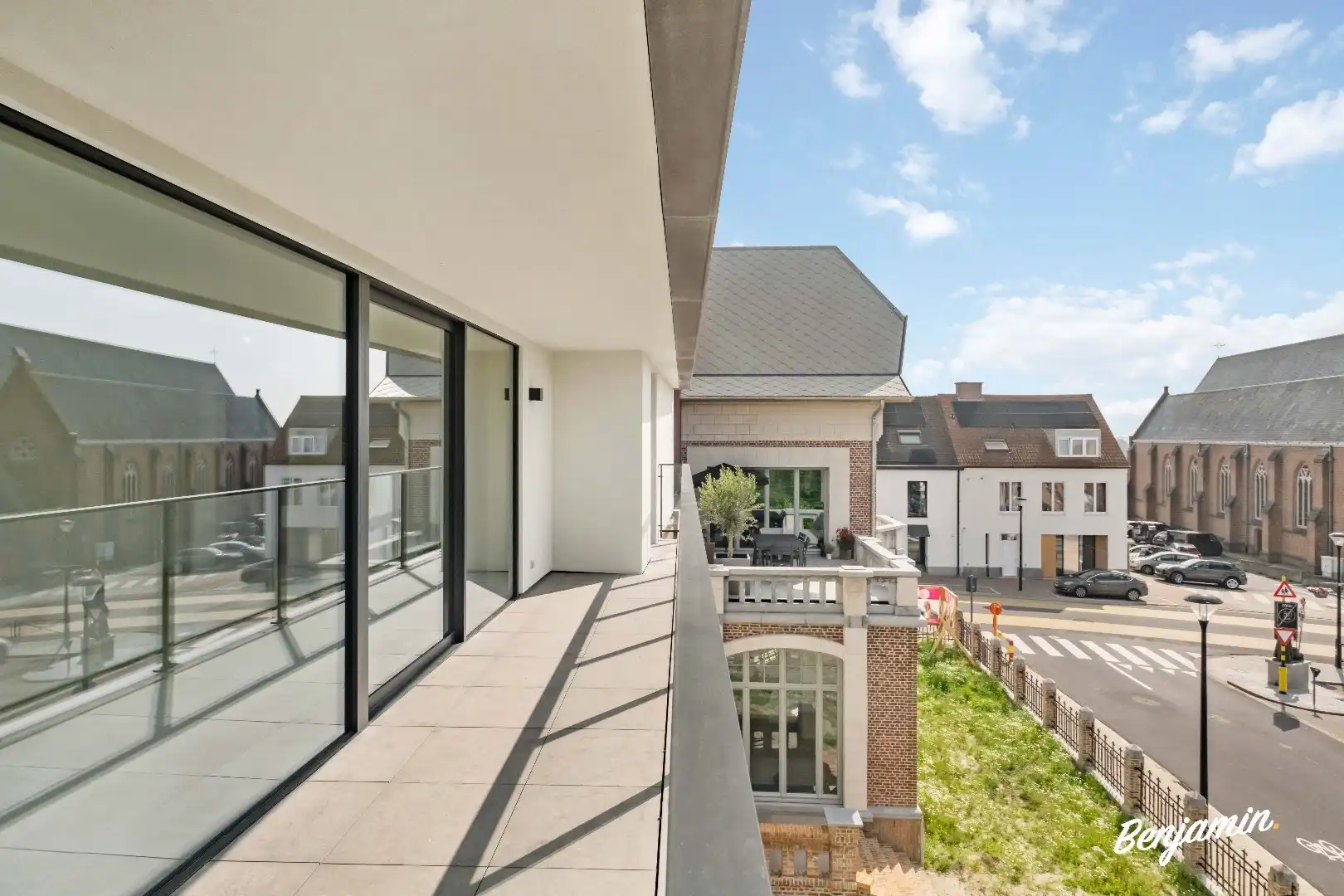 Nieuwbouwappartement met 2 slaapkamers, zonnig terras en optie tot garage op de markt van Beselare foto 5