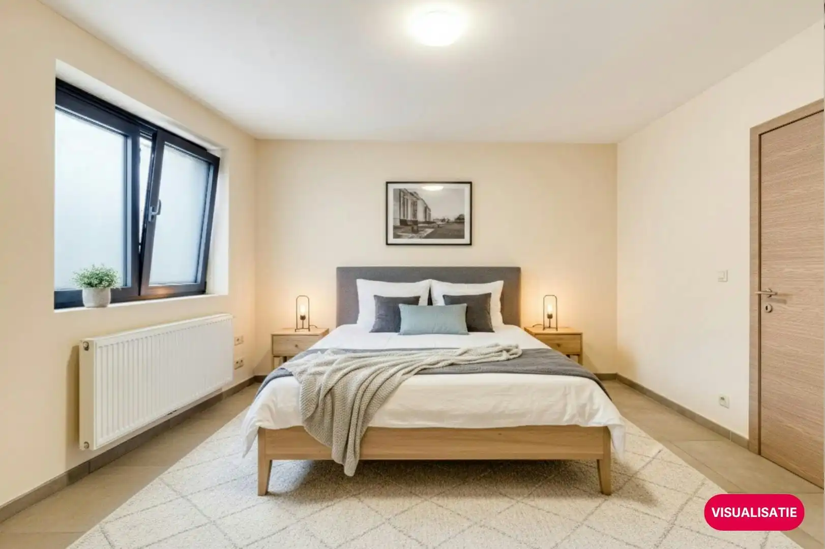 Bel-etagewoning met 2 buitenruimtes te koop in Zwijnaarde foto 13