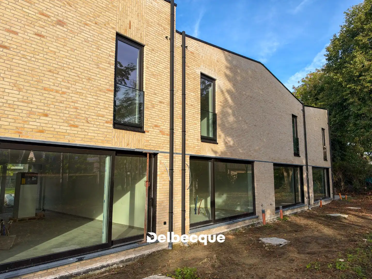 Nieuwbouwwoning met 3 slk op kleinschalig woonerf in groene omgeving nabij Brugge foto 5