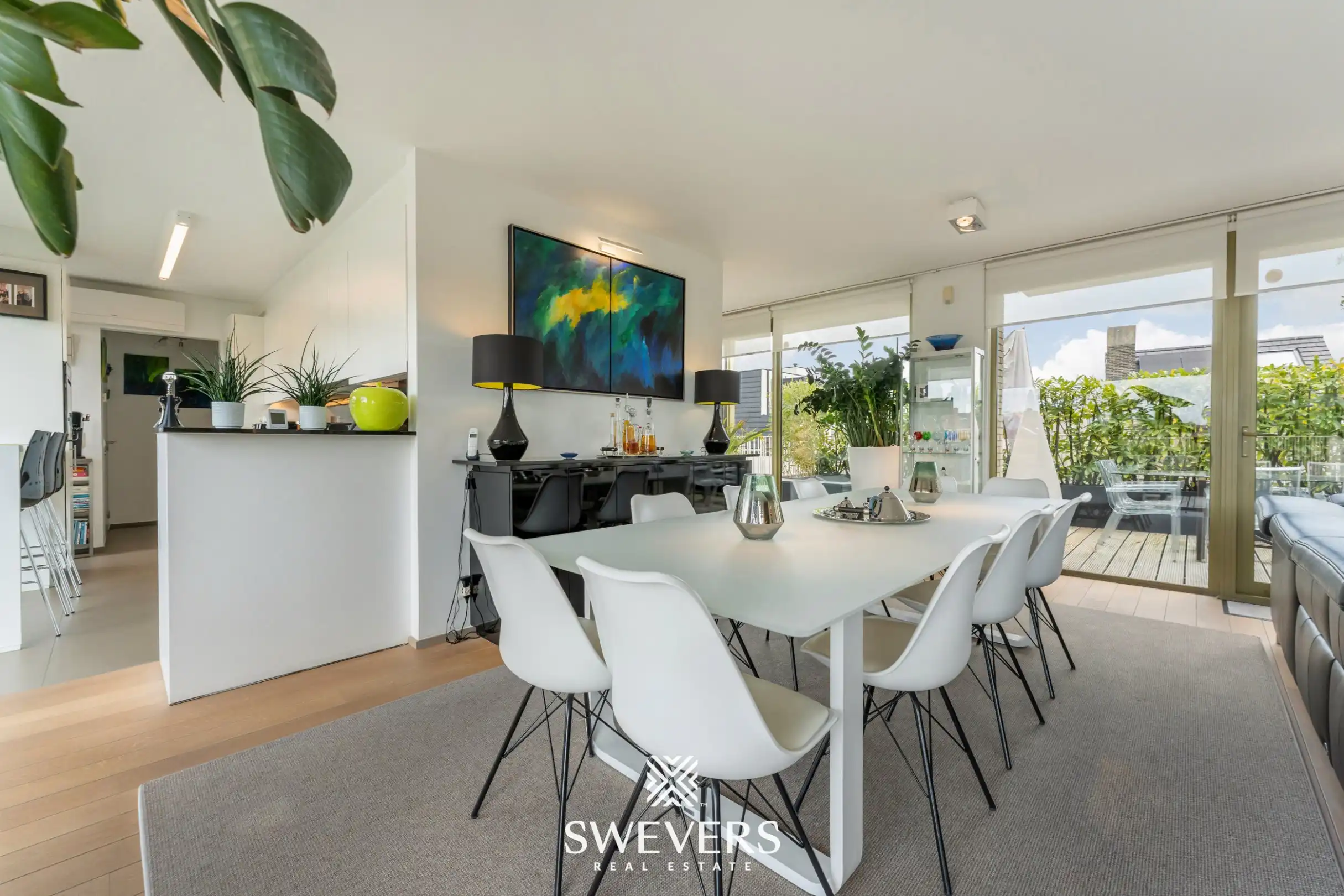 Ruim penthouse van 122 m² met uitzonderlijk ruime terrassen in Hasselt foto 5