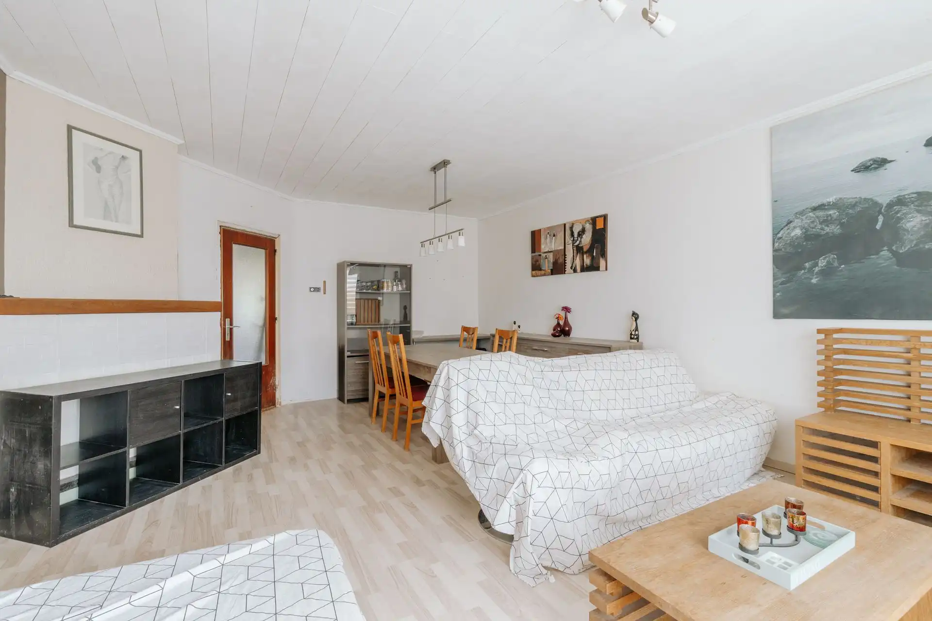 Appartement met mogelijkheden met tuin en parking in Schoten foto 3
