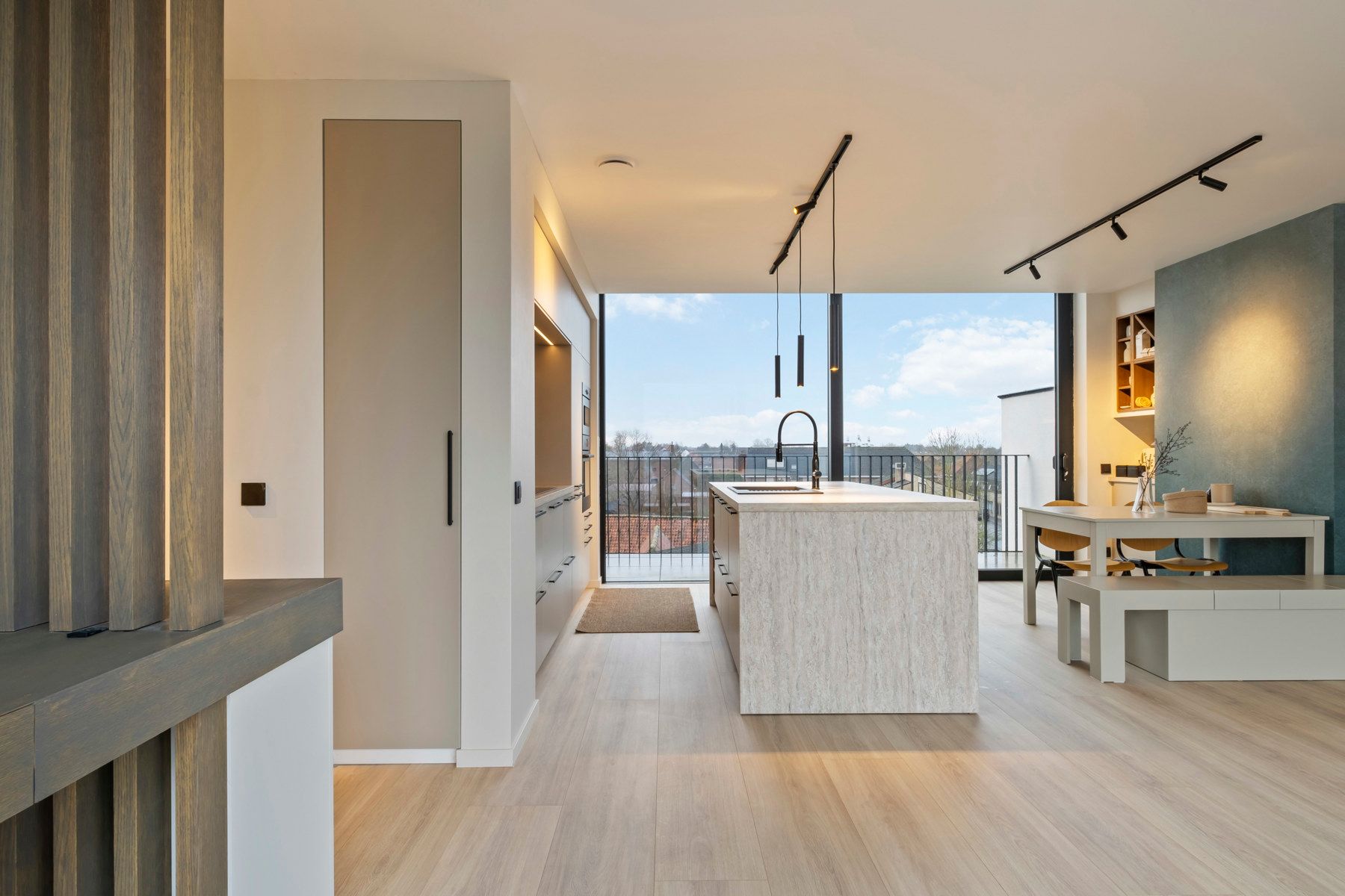 Penthouse in centrum Handzame met garagebox foto 19