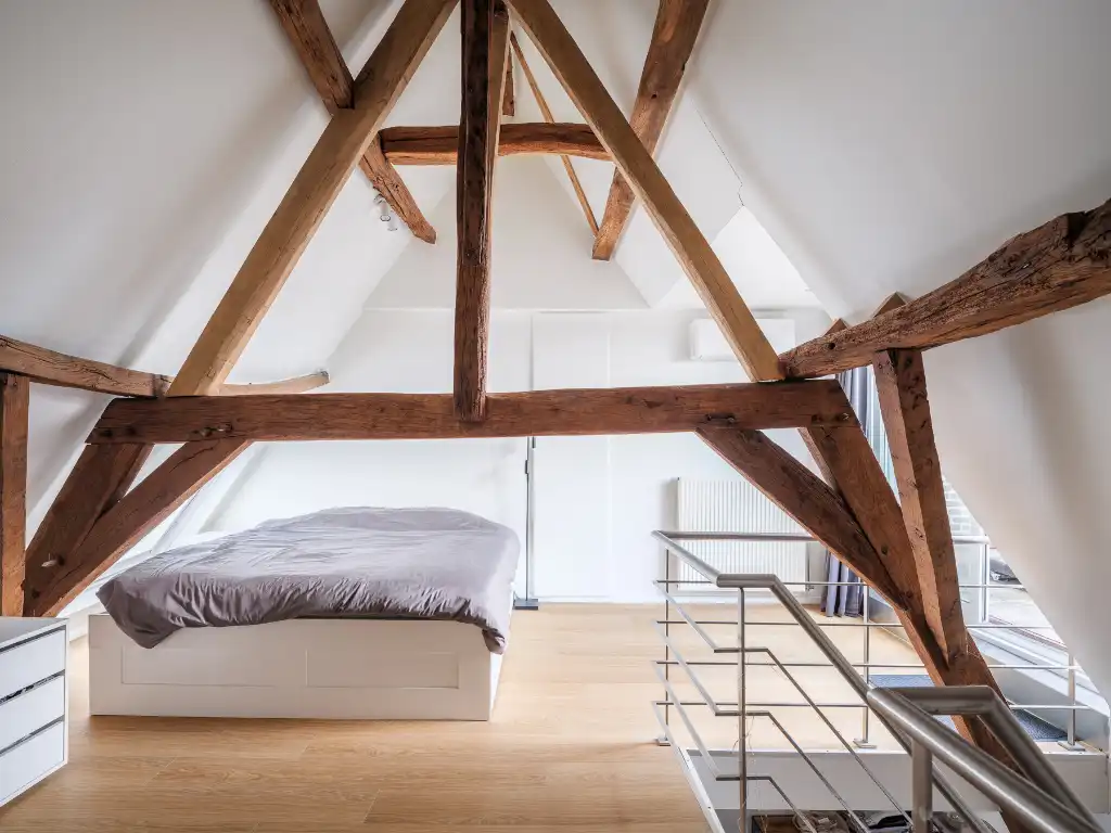 Stijlvol en lichtrijk appartement met uitzonderlijk terras in het historisch centrum van Gent. foto 8