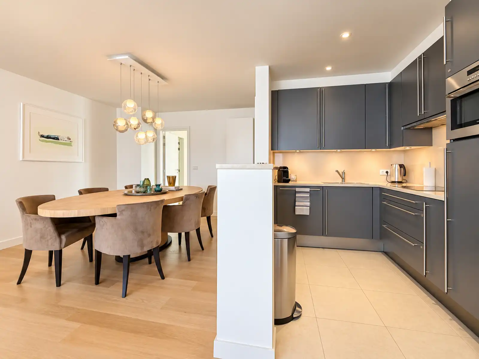 Prachtig appartement met westgericht terras in het Zoute foto 6