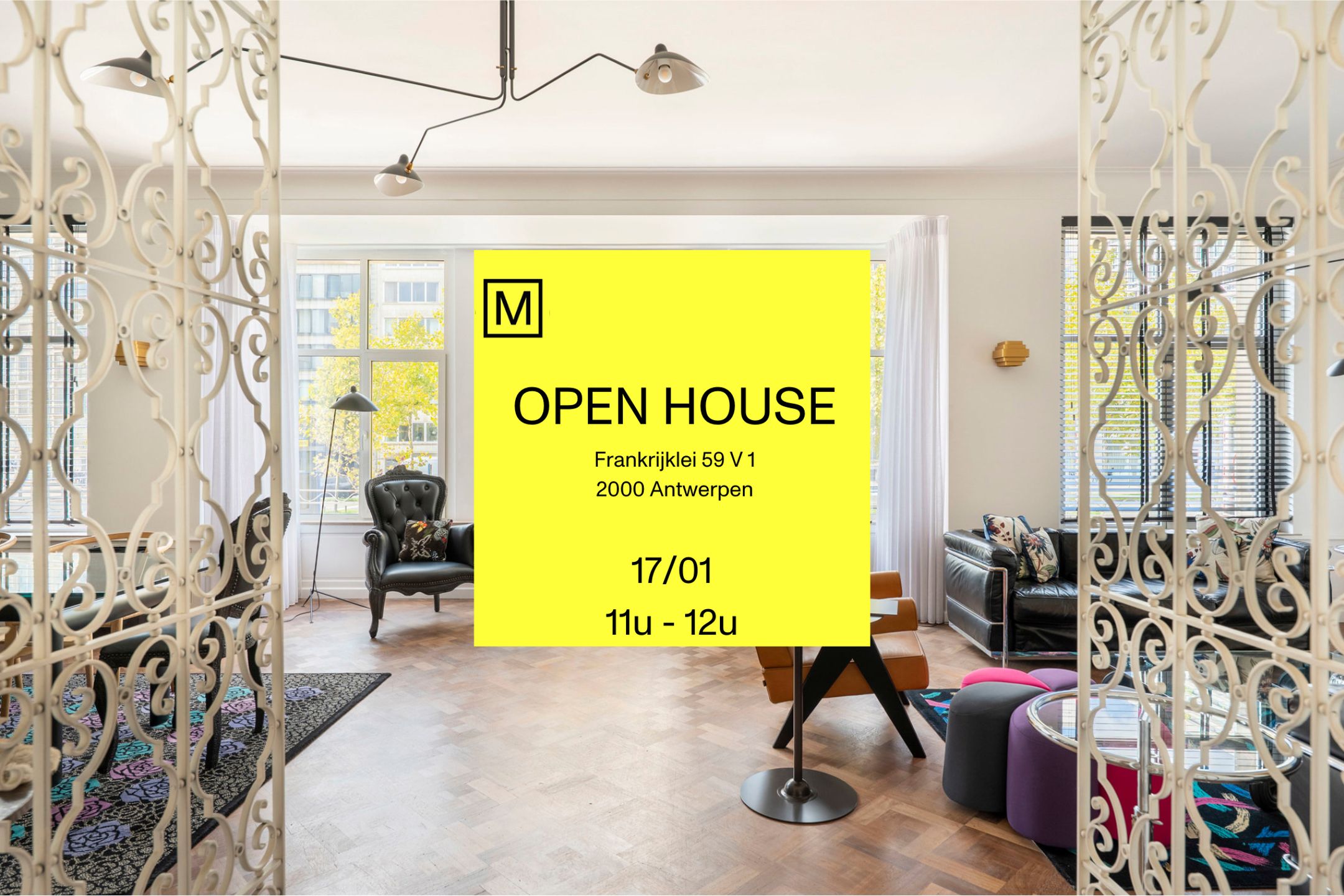 OPEN HOUSE 17/1 - Gerenoveerd appartement met 10 m facade foto {{pictureIndex}}