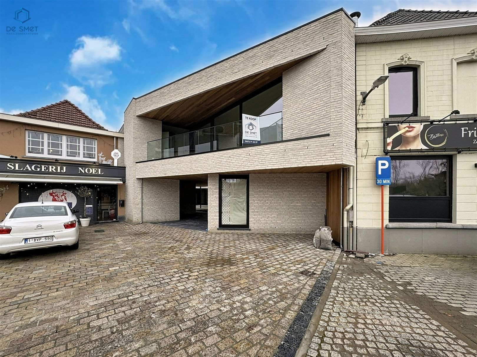 Stijlvol nieuwbouwappartement op de 1ste verdieping met 2 terrassen & 2 slaapkamers centrum Zandbergen foto {{pictureIndex}}