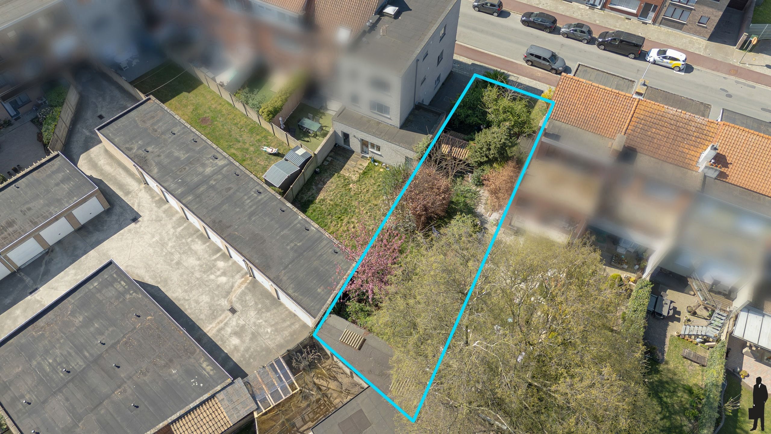 Bouwgrond op ca. 312m² voor half open bebouwing foto 6