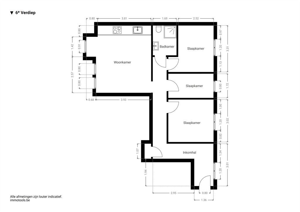 Tot in de puntjes gerenevoeerd appartement foto 16