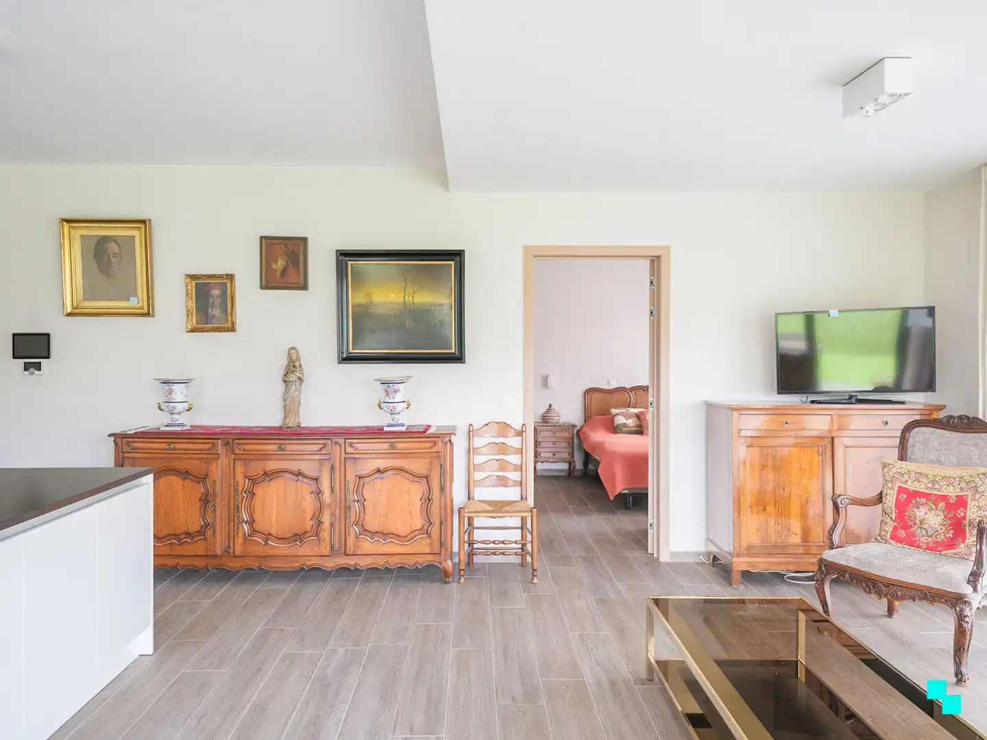 Gelijkvloers twee slaapkamerappartement nabij het centrum van Merelbeke foto 6