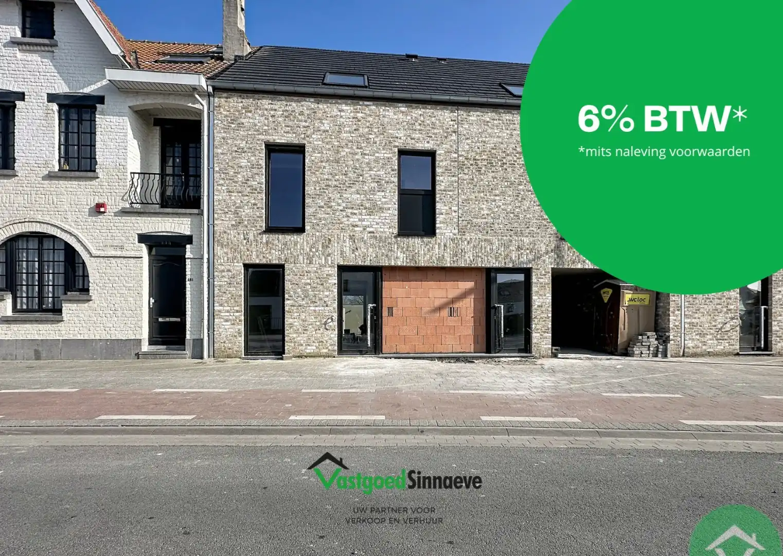 Nieuwbouwwoning met 4 slaapkamers en tuin te Lombardsijde foto 2