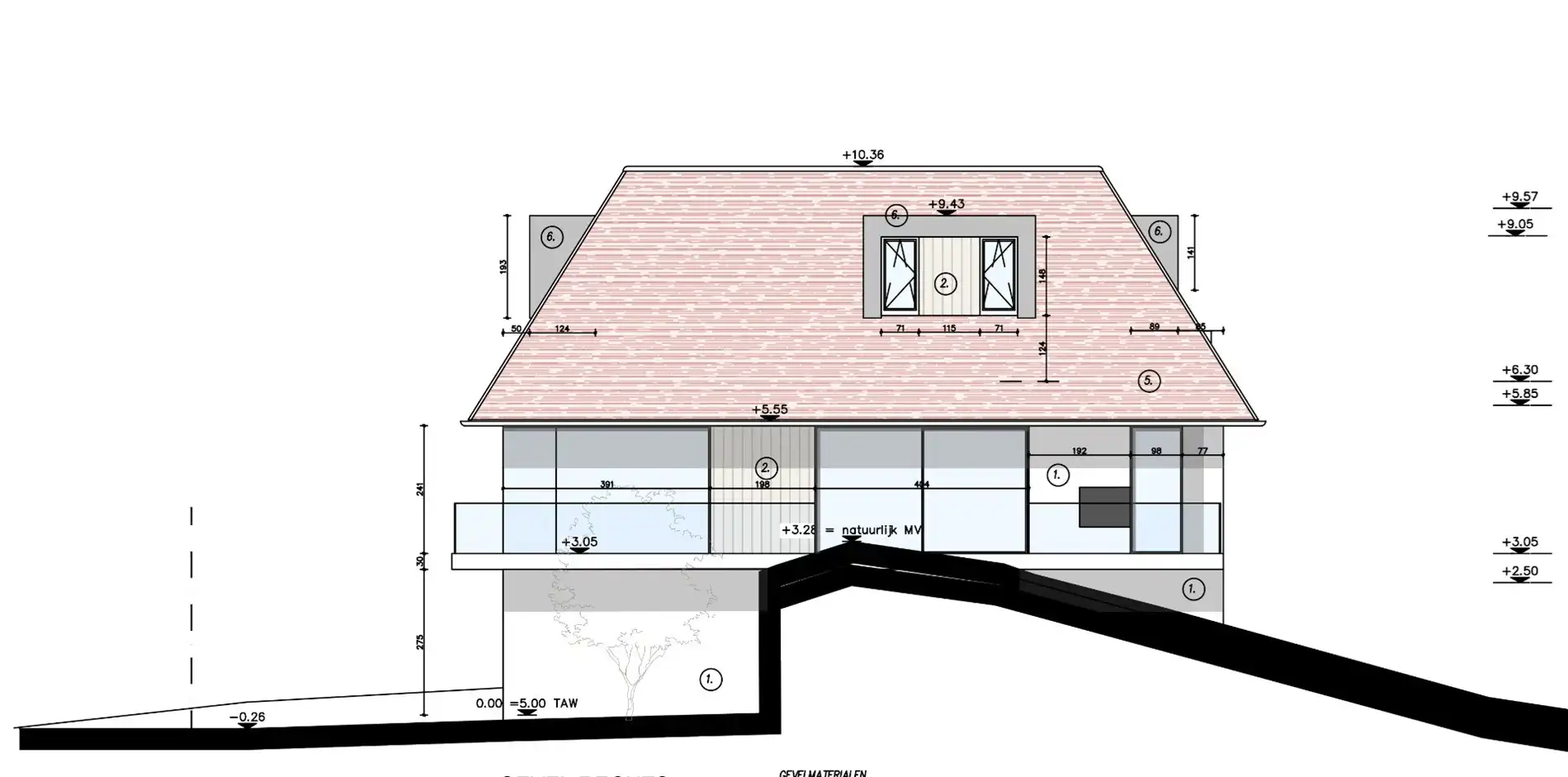 NIeuw te bouwen villa met goedgekeurde vergunning. foto 4