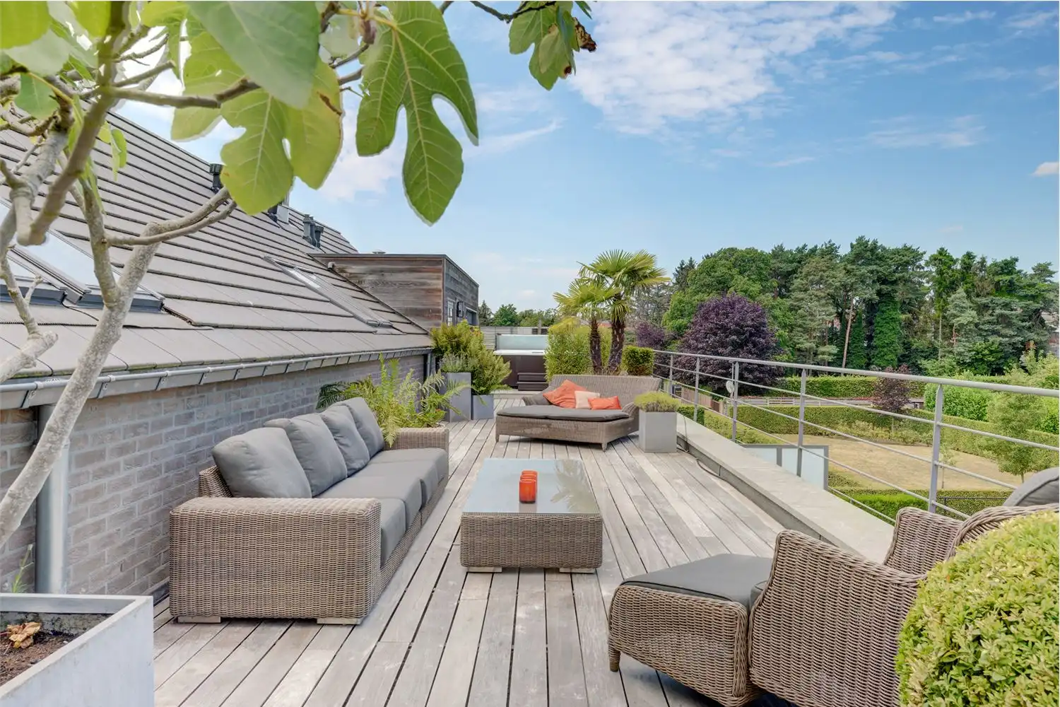 High-end penthouse met zeer ruim dakterras. foto 23