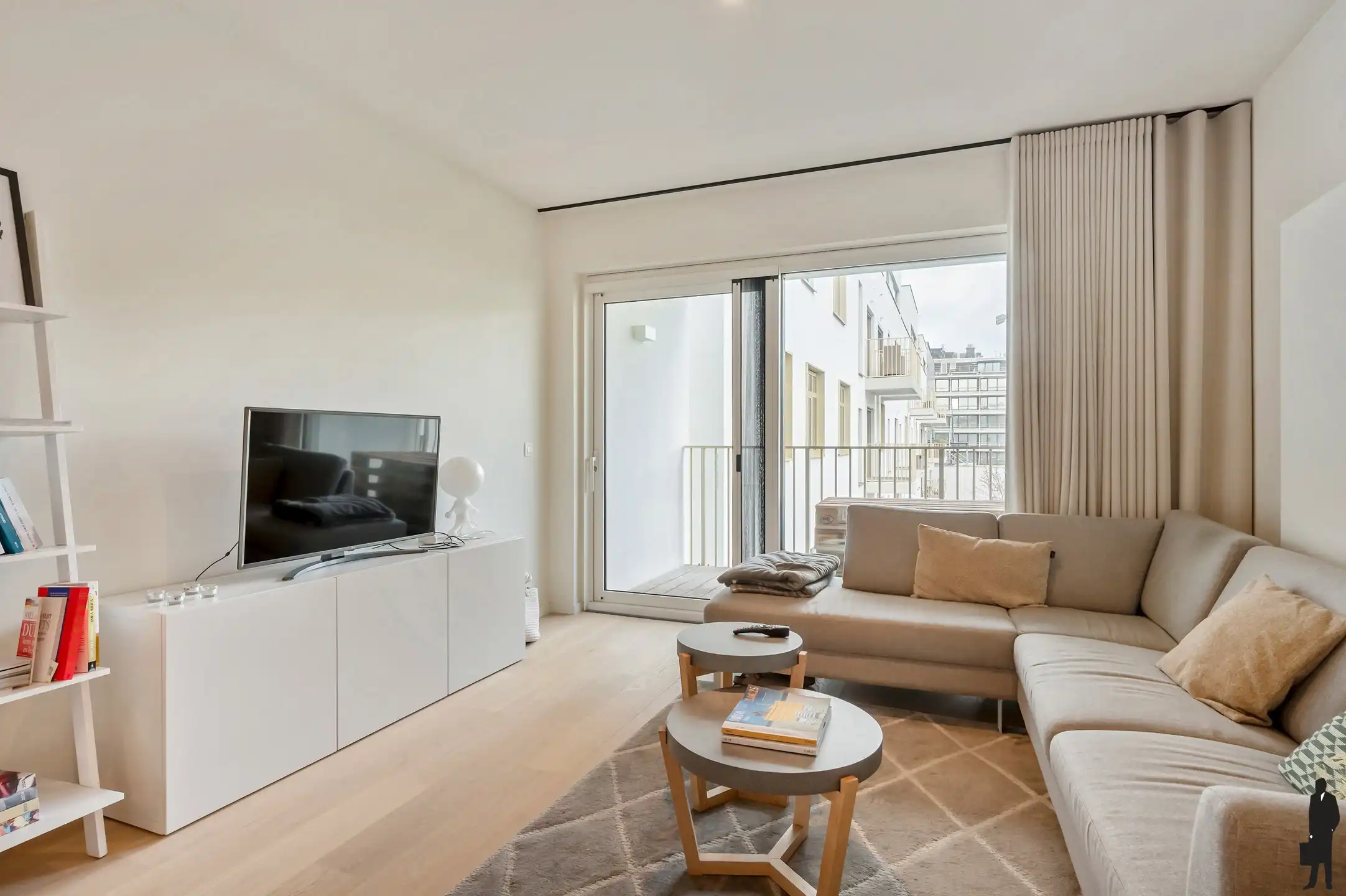 Licht 2-slpk appartement met 2 terrassen in Residentie Leopold foto 10