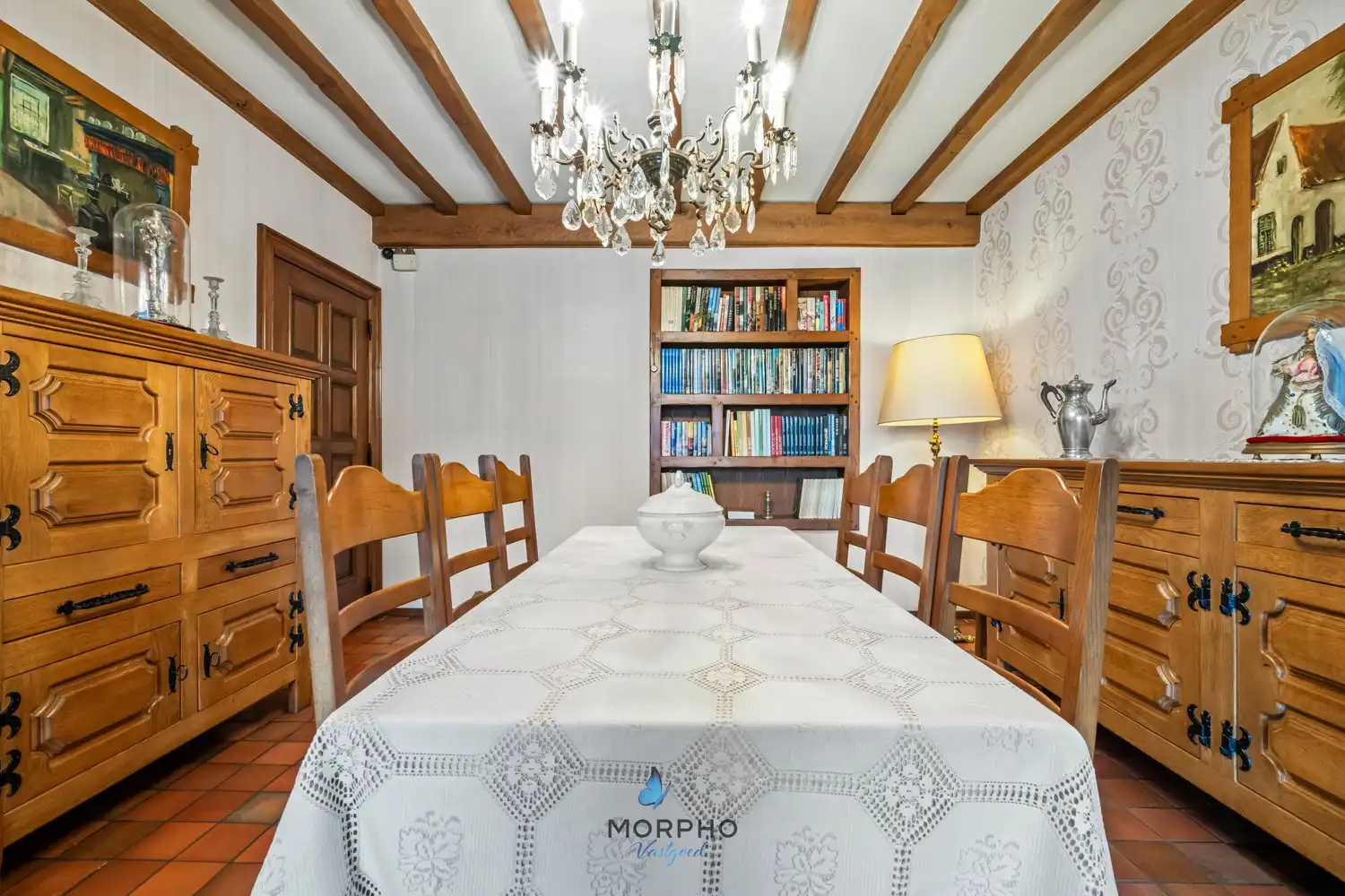 Ruime woning met veel potentieel, garage en zuidgerichte tuin in Ruddervoorde foto 10