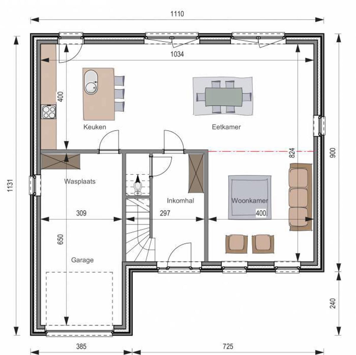 Bouwgrond met villa Holsbeek foto 2