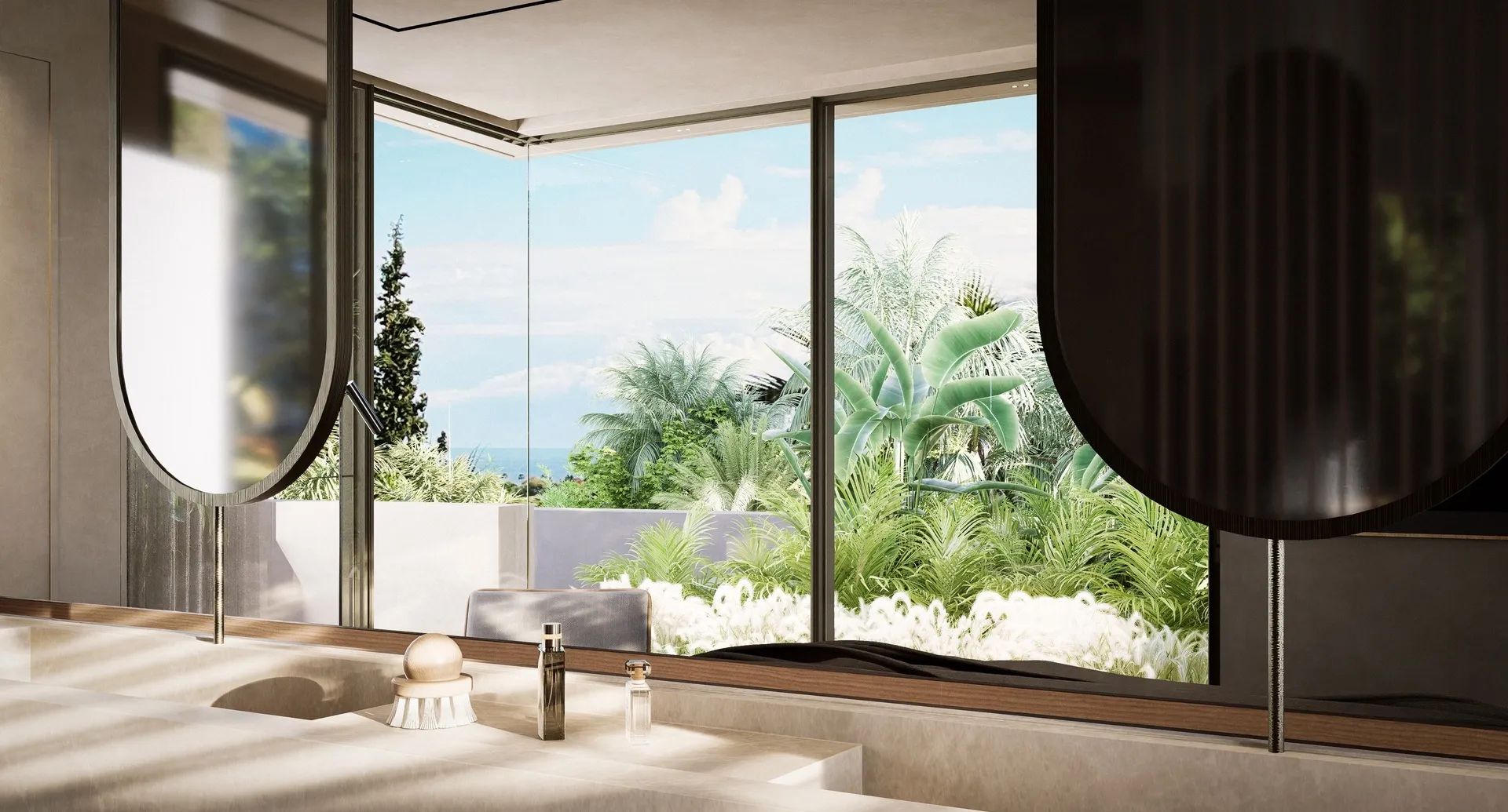 Architectonisch meesterwerk in Nueva Andalucía – luxe designvilla met infinity pool en tropische rust foto 13